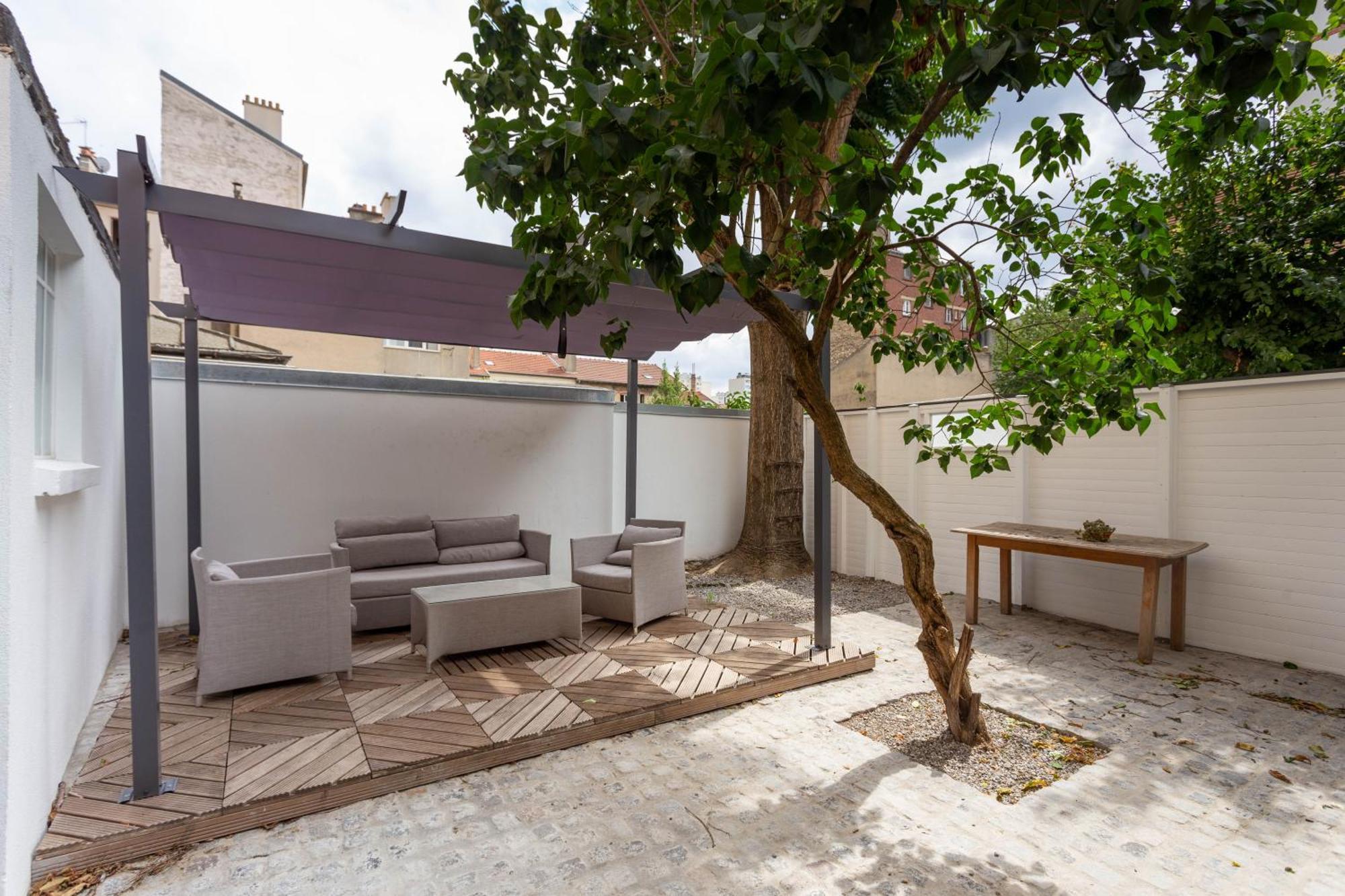 Lovely Little House With Private Garden In Paris Ivry-sur-Seine Kültér fotó