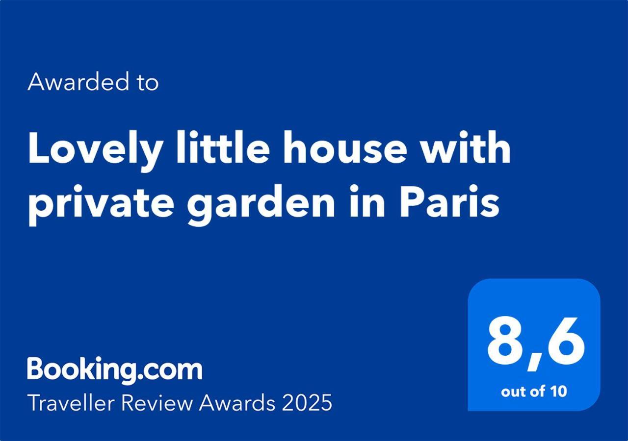 Lovely Little House With Private Garden In Paris Ivry-sur-Seine Kültér fotó